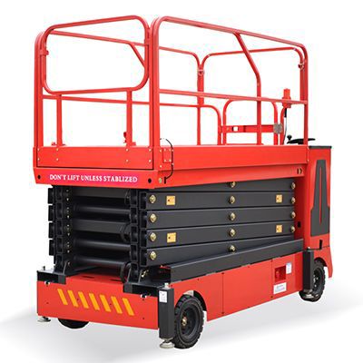 Самоходный ножничный подъемник OXLIFT QZ-050-110 WD 11000 мм 500 кг - изображение 2