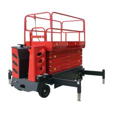 Самоходный ножничный подъемник OXLIFT QZ-050-110 WD 11000 мм 500 кг - изображение 3