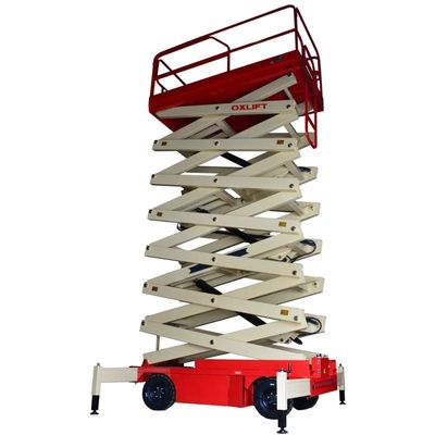 Самоходный ножничный подъемник OXLIFT QZ-050-110 WD 11000 мм 500 кг - изображение 9